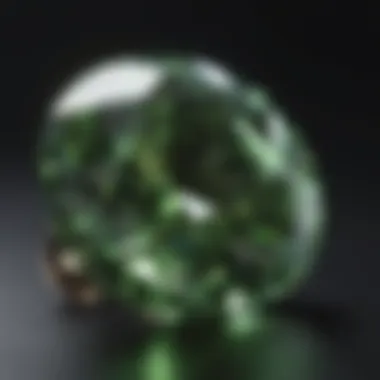 Luxury Green Diamond Market Value Chart