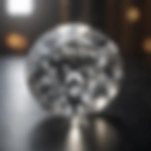 Majestic Brilliance of a 1.3 ct Round Diamond