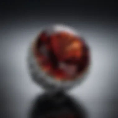 Majestic Garnet Gemstone in January Birthstone Color