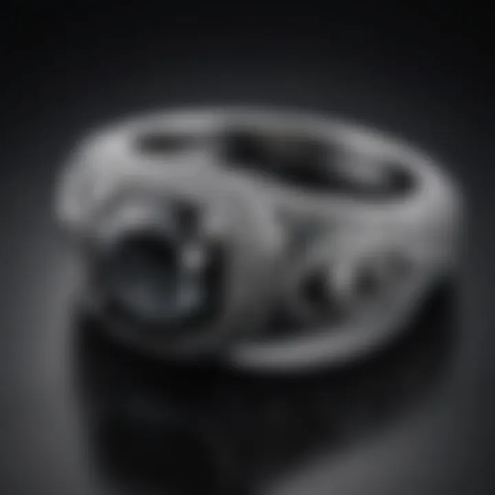 Masterful Artistry in Black Diamond Ring Design