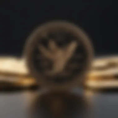 Gold coin market trend graph