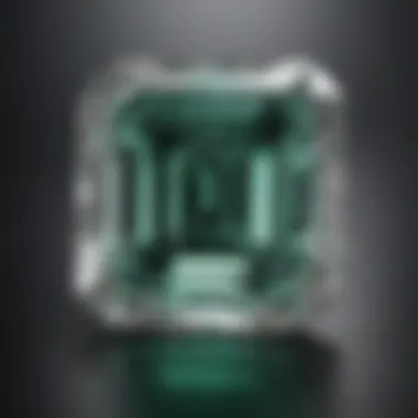 Mesmerizing Radiance Mesmerizing Radiance of a 5.2 Carat Emerald Cut Diamond