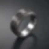 Exquisite Meteorite Wedding Band