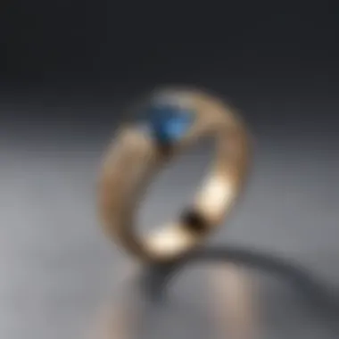 Geometric Grace Minimalist Geometric Ring Band