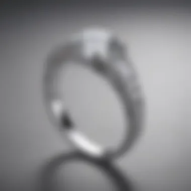 Minimalist White Gold Ring