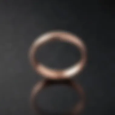 Minimalistic Rose Gold Band