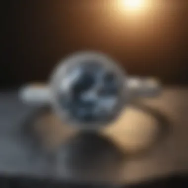 Sleek Bezel Setting Modern Bezel-Set Engagement Ring