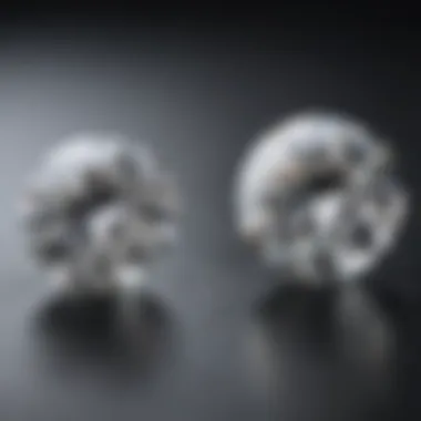 Elegant Moissanite Size Comparison