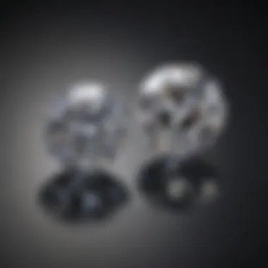 A Direct Comparison: Moissanite and Diamond Comparison of moissanite and diamond side by side