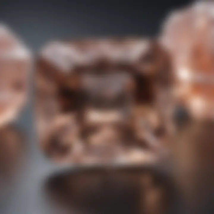 Morganite Gemstone's Ethereal Glow in Natural Light