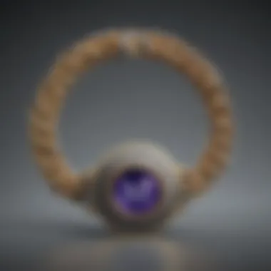Personalized bracelet with initials engraved
