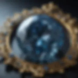 Mystical Radiance of the Bluish Diamond