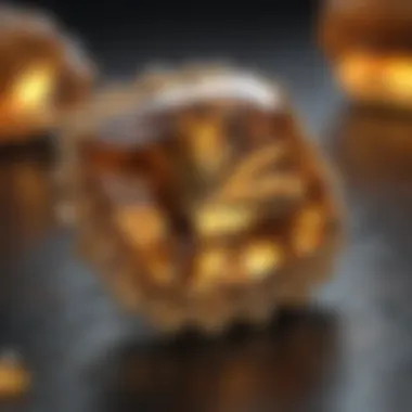 Radiant Citrine Gemstone