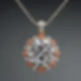 Exquisite One Carat Cubic Zirconia Pendant