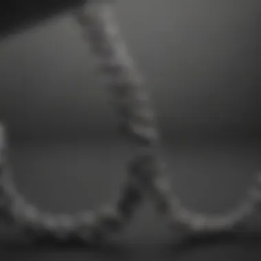 Before and After Cleaning Silver Chain Before and after cleaning silver chain