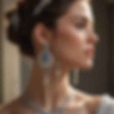 Sophisticated Splendor: Bridal Earrings Luxurious Bridal Earrings