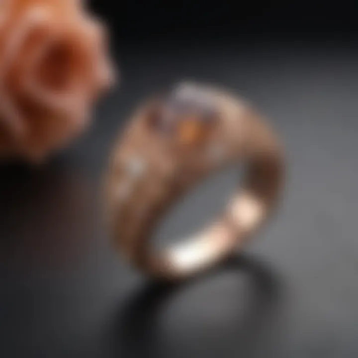 Opulent Rose Gold Band