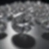 Comparison of moissanite and diamond pricing trends