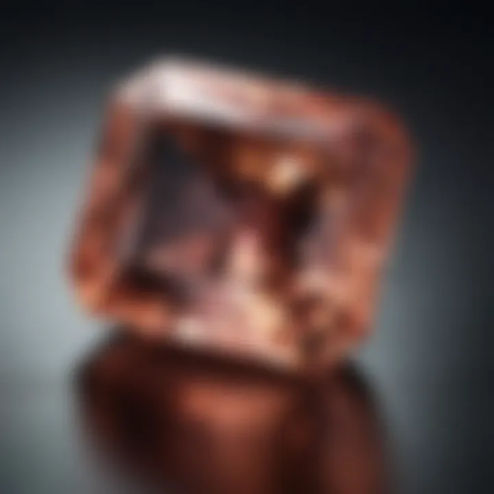 Glistening 4.5 Carat Radiant Cut Gemstone under Natural Light