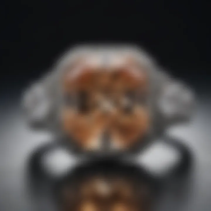 Radiant sparkle of a dream-cut diamond ring