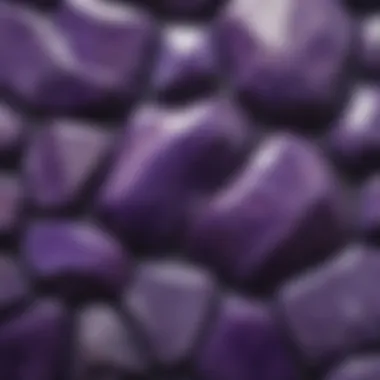 Rare Charoite Stone Patterns