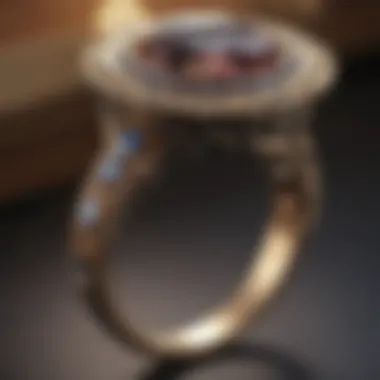 Intricacies Unveiled Close-up of intricate ring setting details