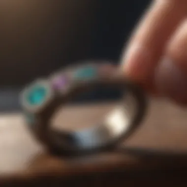 Exquisite Ring Sizer Tool Ring sizer tool close-up