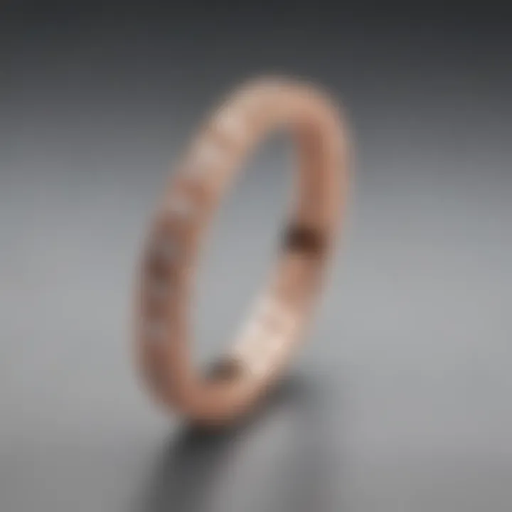 Rose Gold Eternity Band