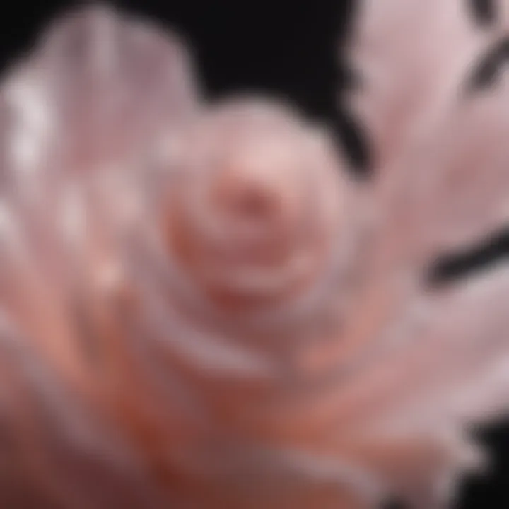 Rose Quartz Artisan Carving