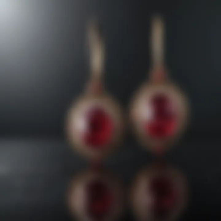 Ruby Earrings Authenticity Verification