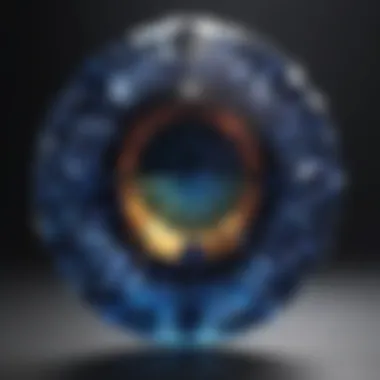 Sapphire color spectrum chart
