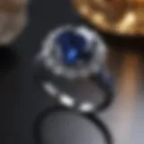 Exquisite Sapphire Engagement Ring