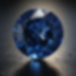 Sapphire glistening under Montana sun