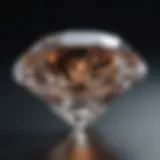 Exquisite diamond cut showcasing brilliance