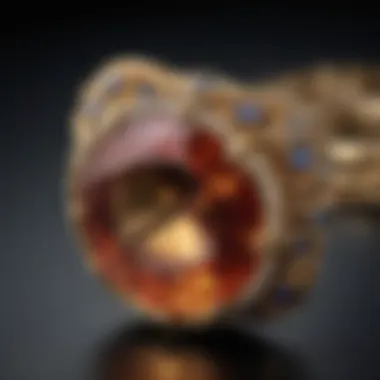 Valuation of Second-Hand Jewelry Close-up of a jewelry appraisal tool measuring value