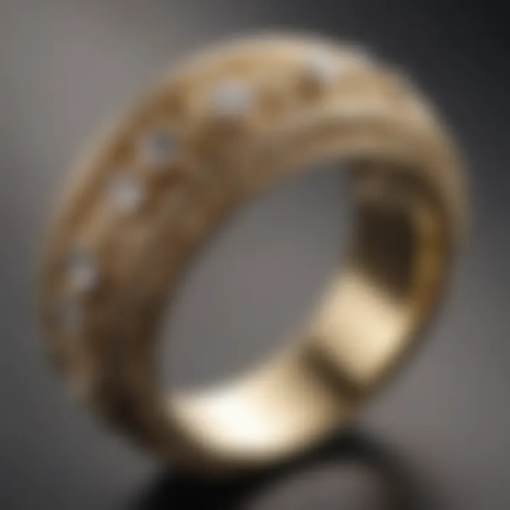 Timeless Yellow Gold Shane Company Wedding Band