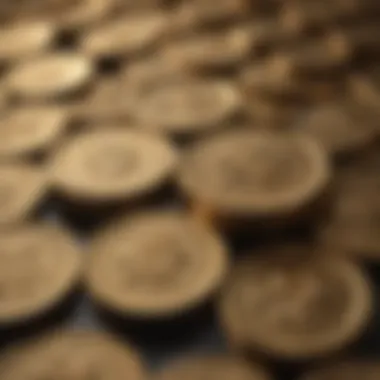 Shiny gold coins symbolizing investment and wealth