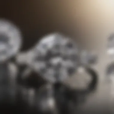 A comparison chart highlighting the properties of moissanite versus traditional diamonds.