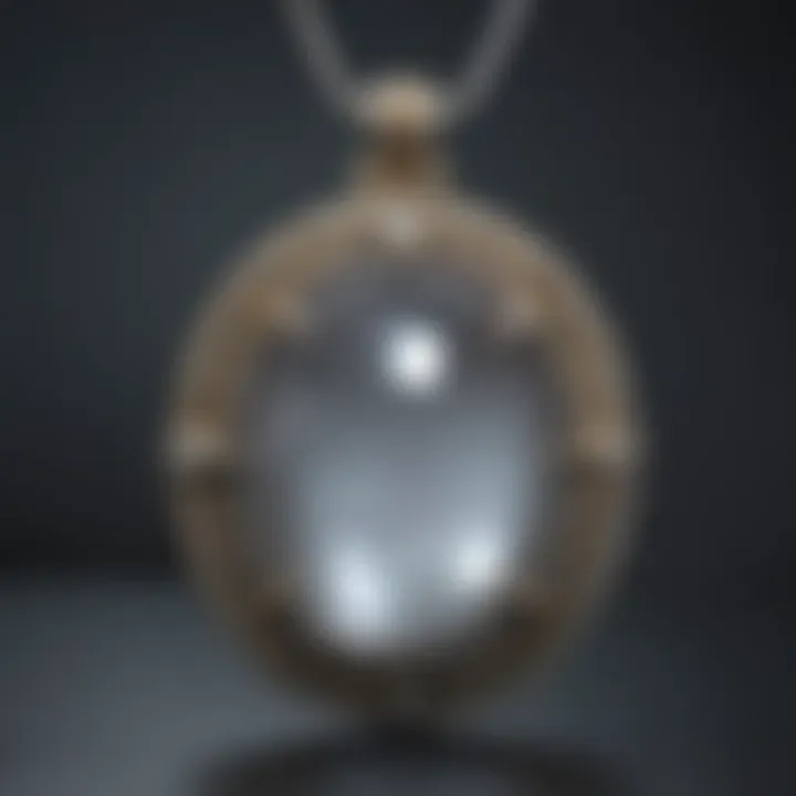 Silver Moonstone Pendant