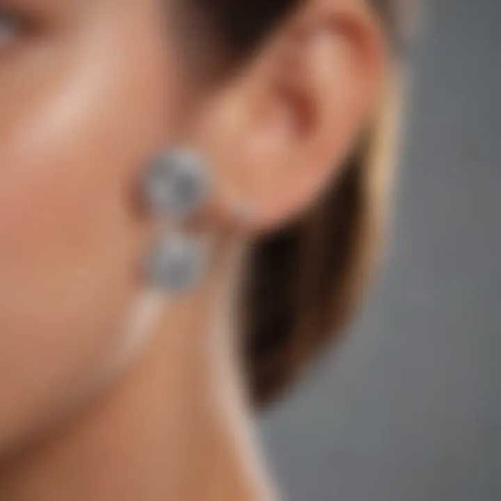 Sophisticated 4ct Lab-Grown Diamond Earrings