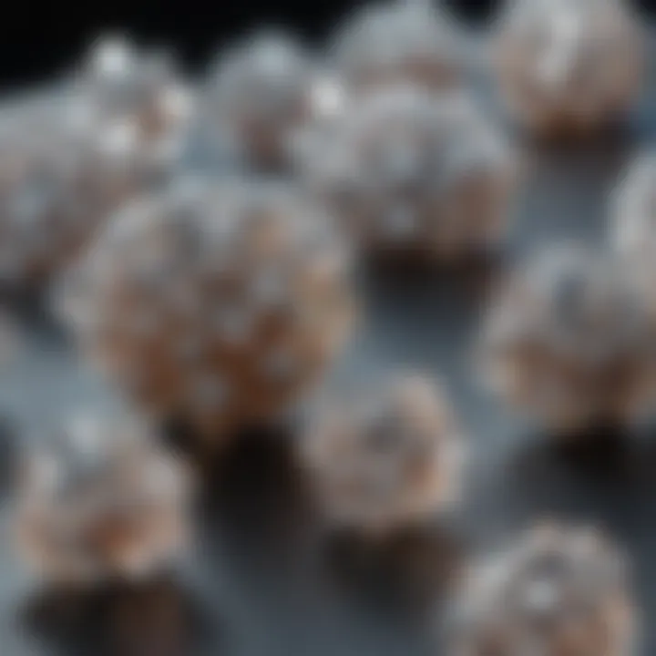 Sparkling Small Diamond Clusters