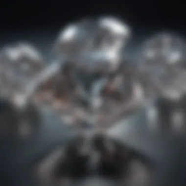 Sparkling Diamond Carats Reflection