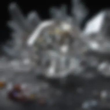 Sparkling Diamond In Detailed View