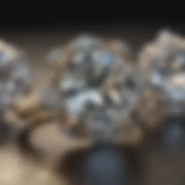 Sparkling Moissanite Rings