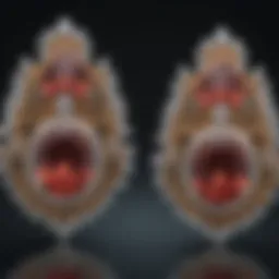 Exquisite Diamond Earrings by SSIL