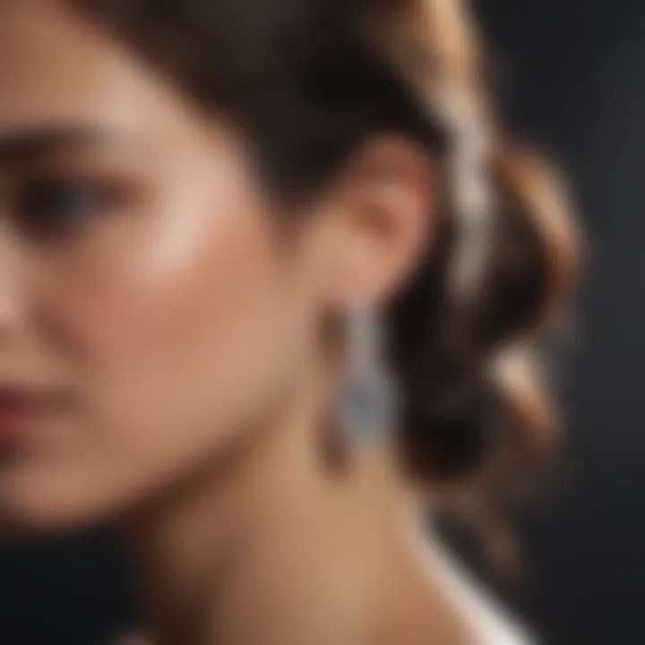 Timeless Diamond Earrings by SSIL