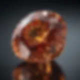 Radiant Leibish Colored Diamond in Sunset Glow