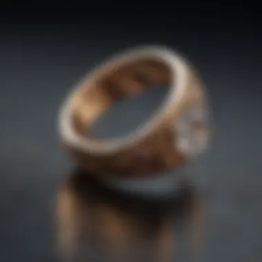 Wedding ring symbolizing closure