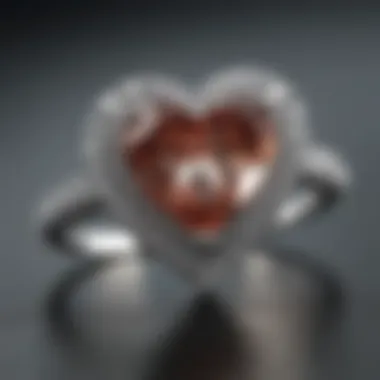 Symbolic Beauty of a Heart-Shaped Diamond Ring Symbolic Meaning Behind Heart-Shaped Diamond Ring Beauty