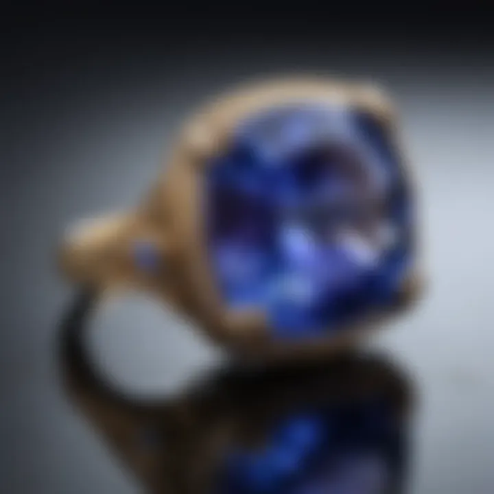 Enigmatic Tanzanite Depths